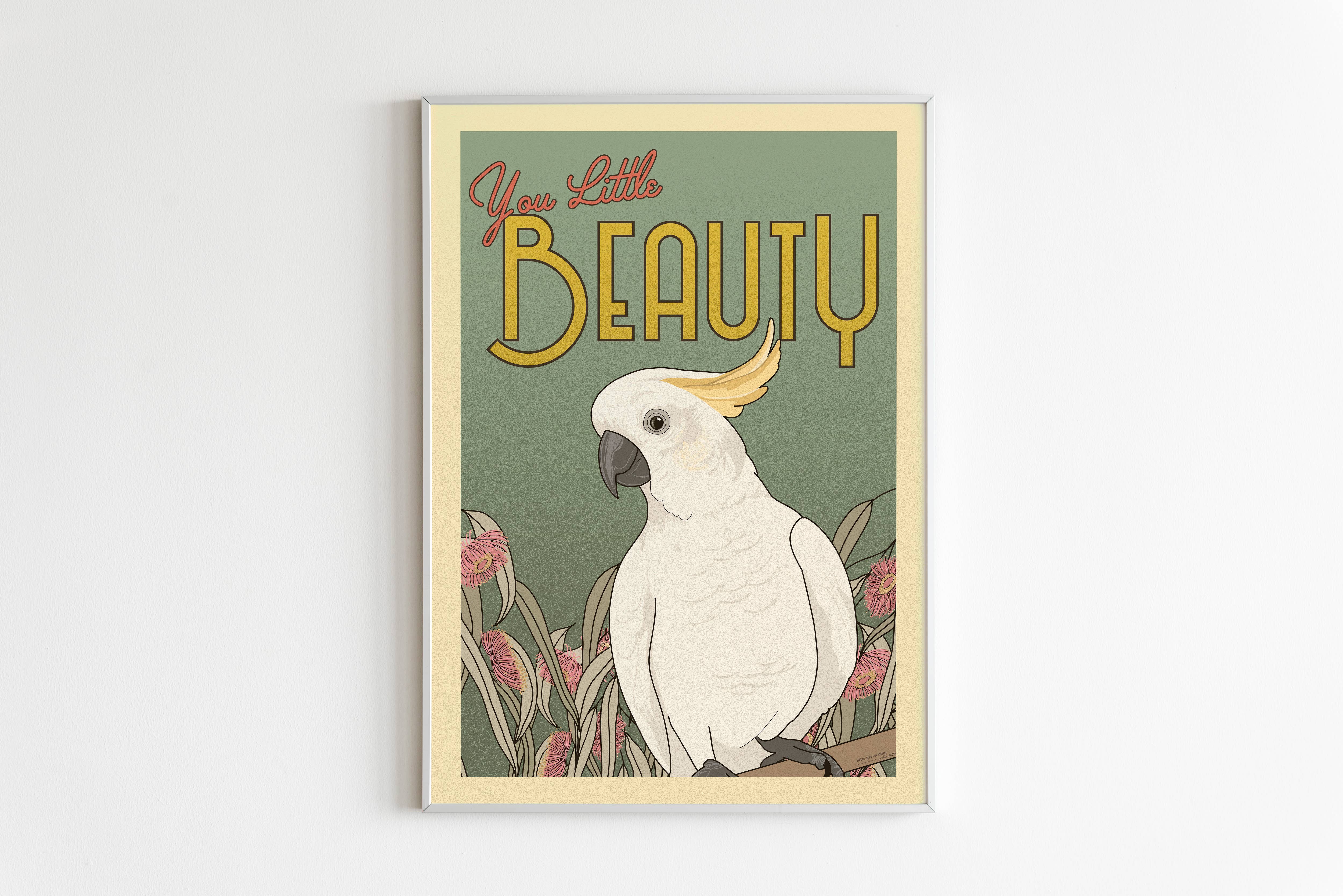 Little Green Mini Creative - Wholesale Poster - Cockatoo Poster | Art Print | Australian Wall Art3
