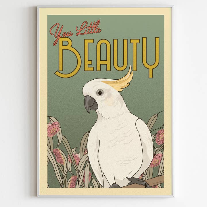 Little Green Mini Creative - Wholesale Poster - Cockatoo Poster | Art Print | Australian Wall Art3