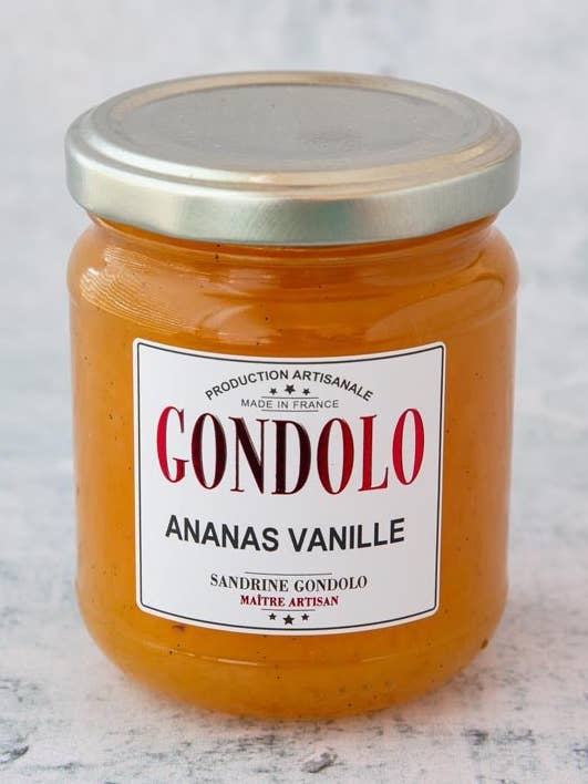 Vanille en ananas voor wholesale door Confitures GONDOLO