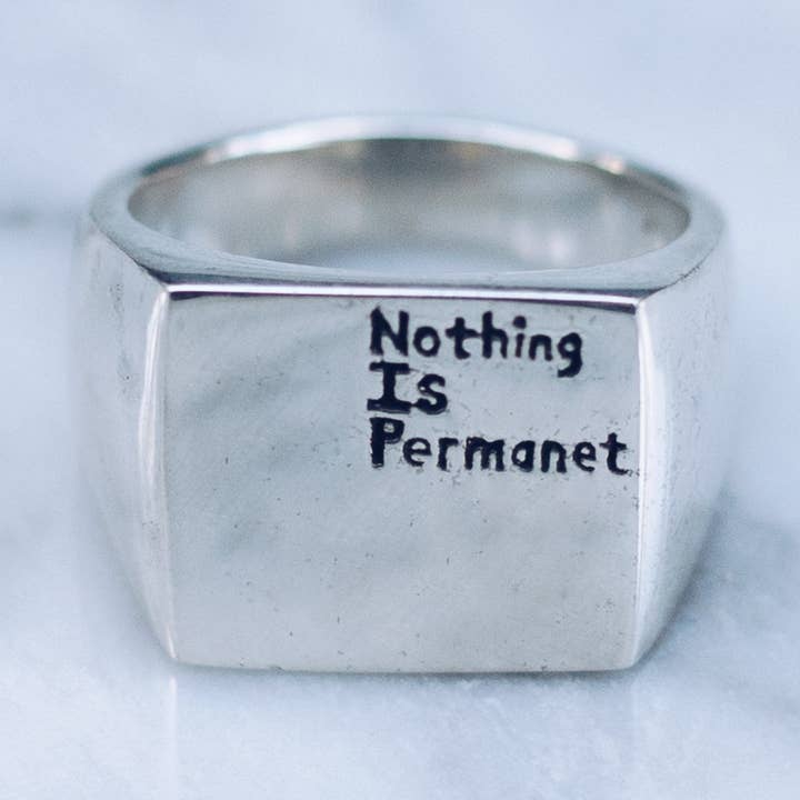 Nothing Is - Anello permanente in argento Sterling 925 per la vendita all'ingrosso da parte di JewelryLab