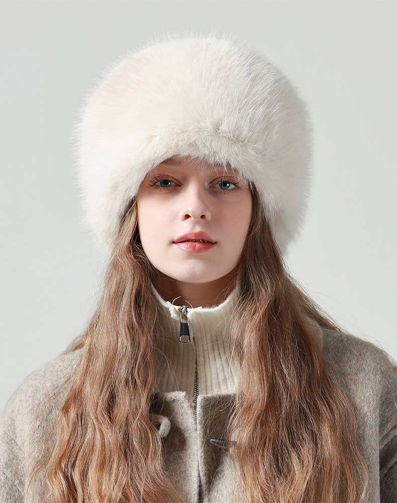 Crave by FW - Wholesale Bucket Hat - Women's - Fuzzy Furry Winter Faux Fur Hat Warm Fluffy Bucket Hat11