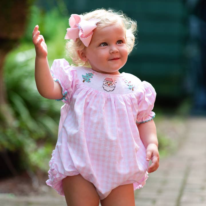 Seven Lantern Lane - Wholesale Bodysuit (non-footed) – Baby - Smocked Christmas Bubble3