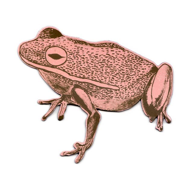 Magnet Grenouille - Rose pour la vente par Sian Zeng