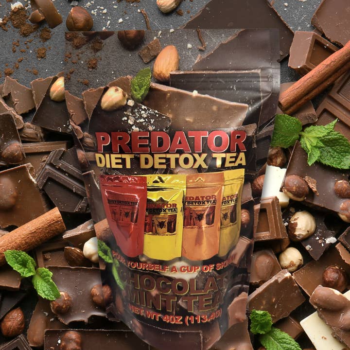 Predator Diet Detox Tea's - Wholesale Gezondheid/Detox thee - Predator Chocolate Detox-thee