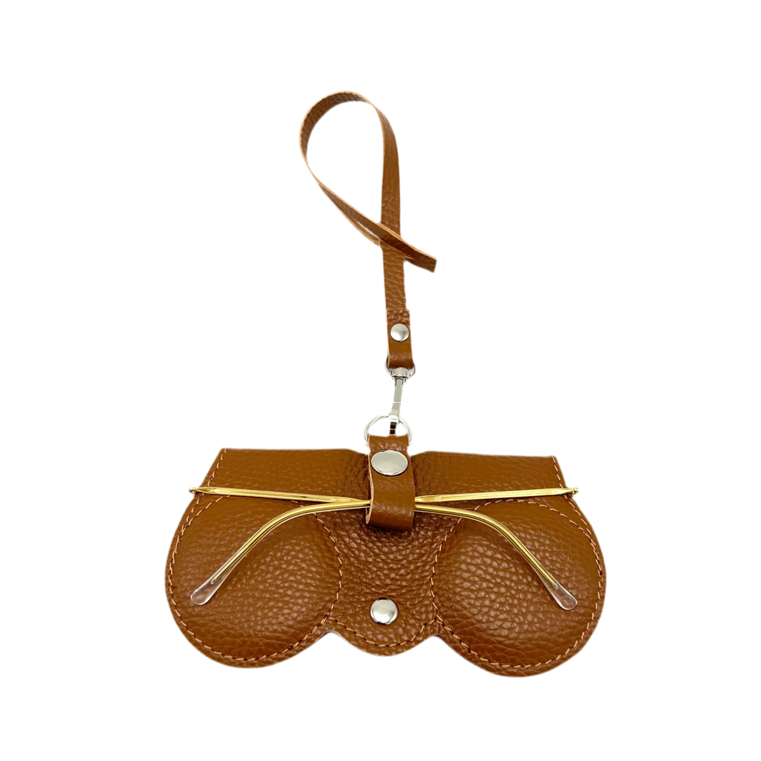 Suie Valentini srl - Wholesale Eyewear Cases & Holders - Women's - Genuine leather glasses case, art. CU027