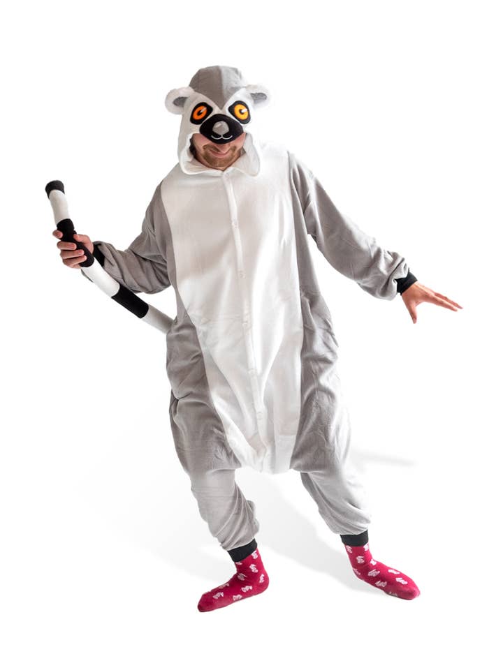 Ring-Tailed Lemur Kigurumi for wholesale by Kigurumi Japanese Costumes