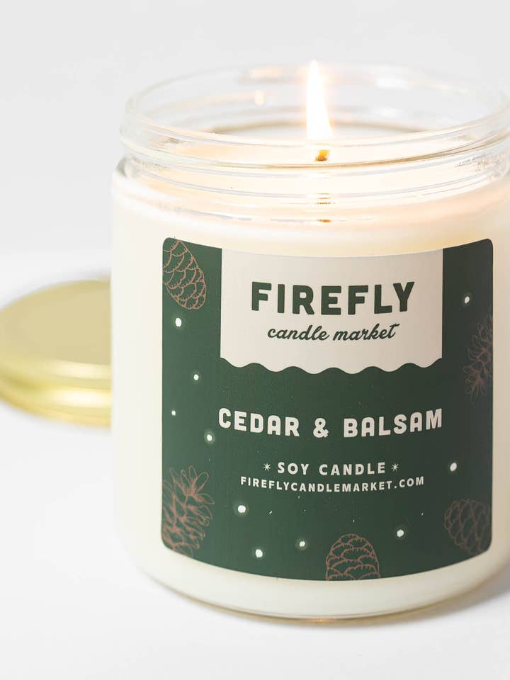 Cedar & Balsam for wholesale by Firefly Candle Market