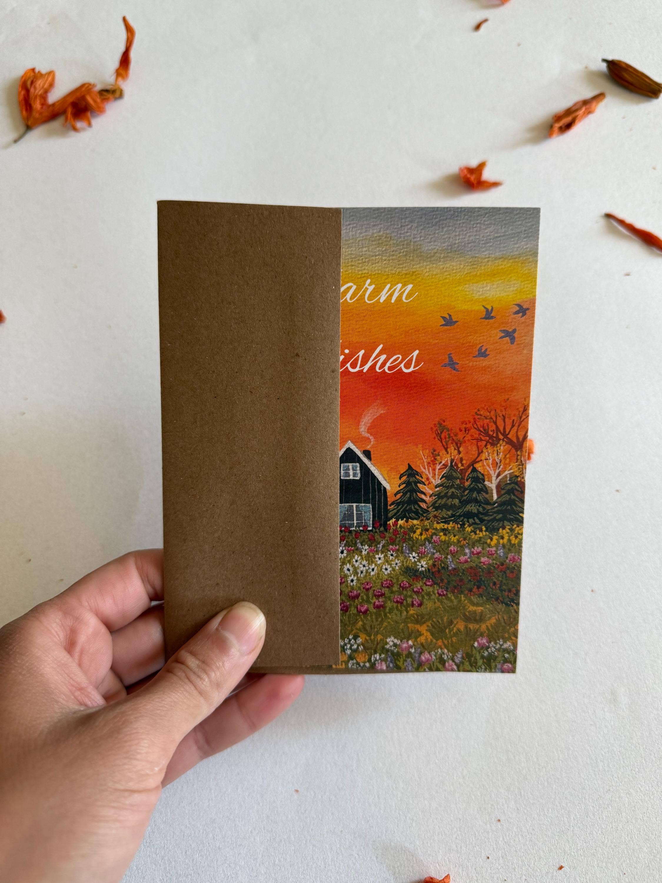 Rebecca Kardell Art - Wholesale Everyday Greeting Card - Summer Garden Greeting Card1