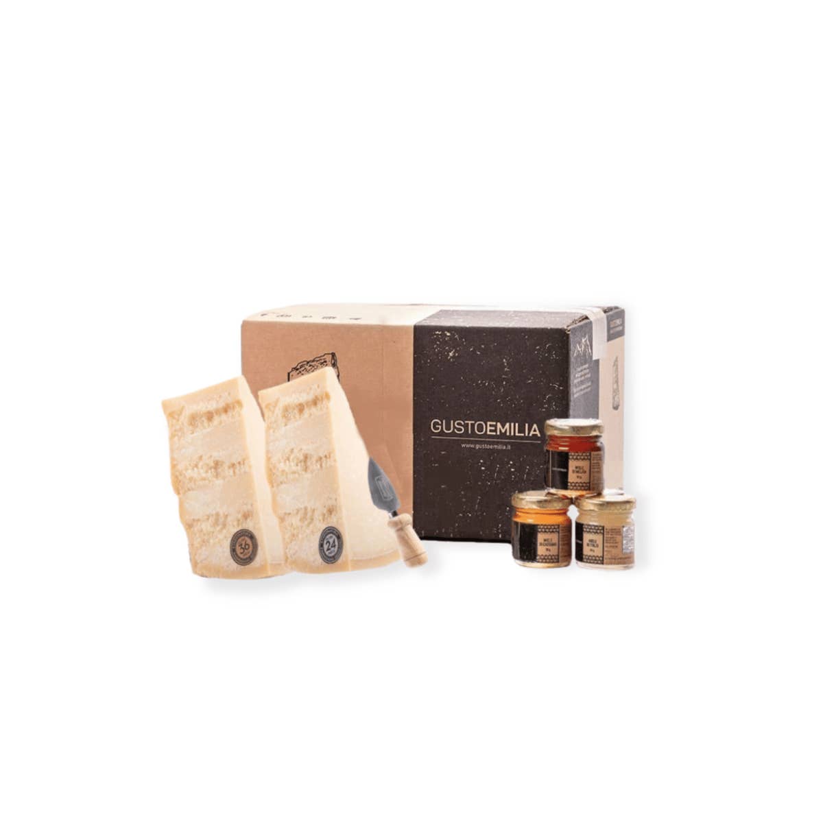 Gustoemilia - Wholesale Cheese - Box Maggengo — Mountain Parmigiano Reggiano