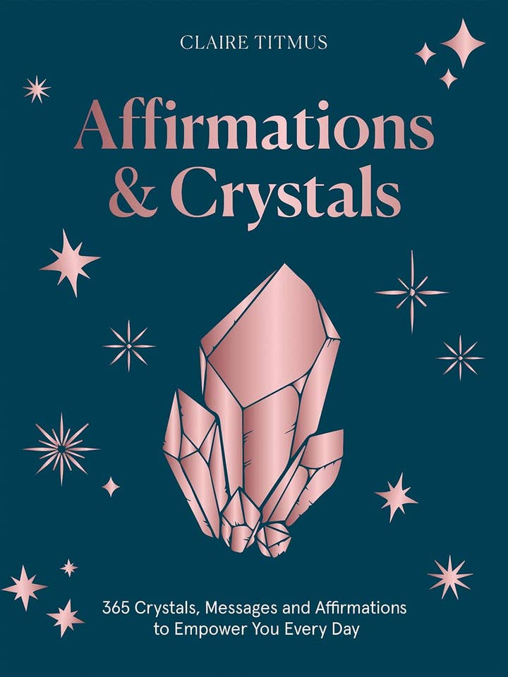 Crystals and Affirmations for wholesale by Chronicle Books
