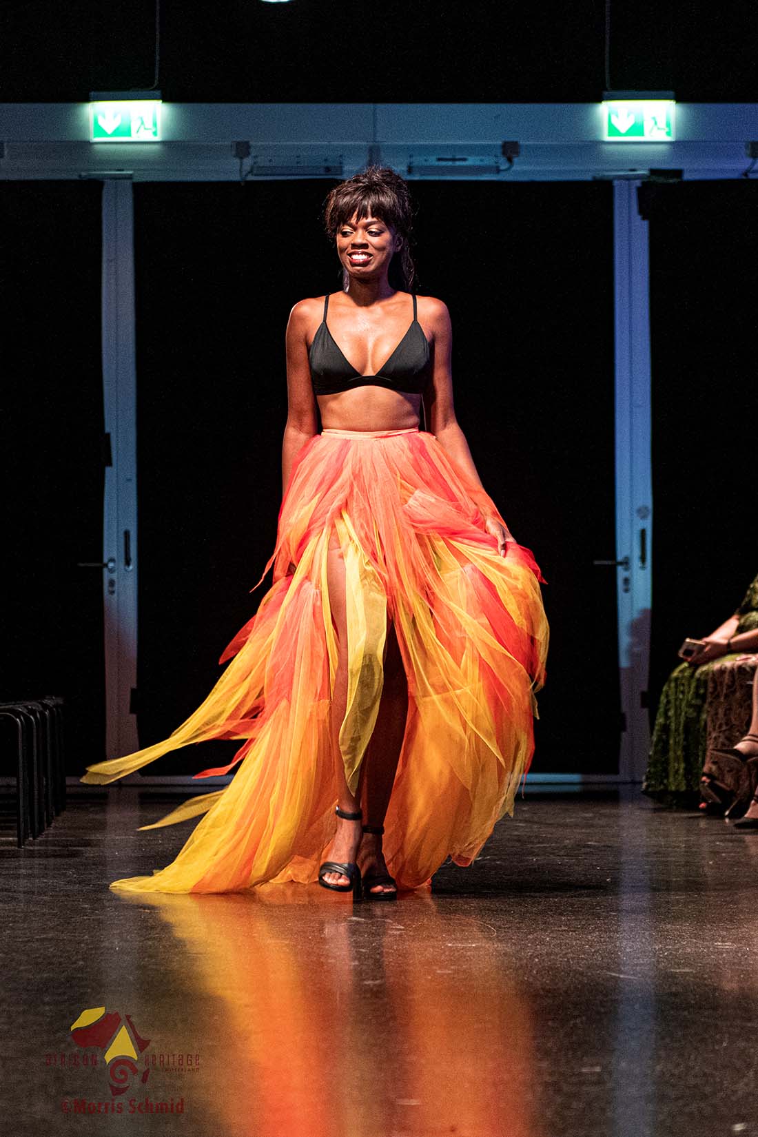 Komang Darmiani - Wholesale Skirt - Women's - Tulle flames skirt2