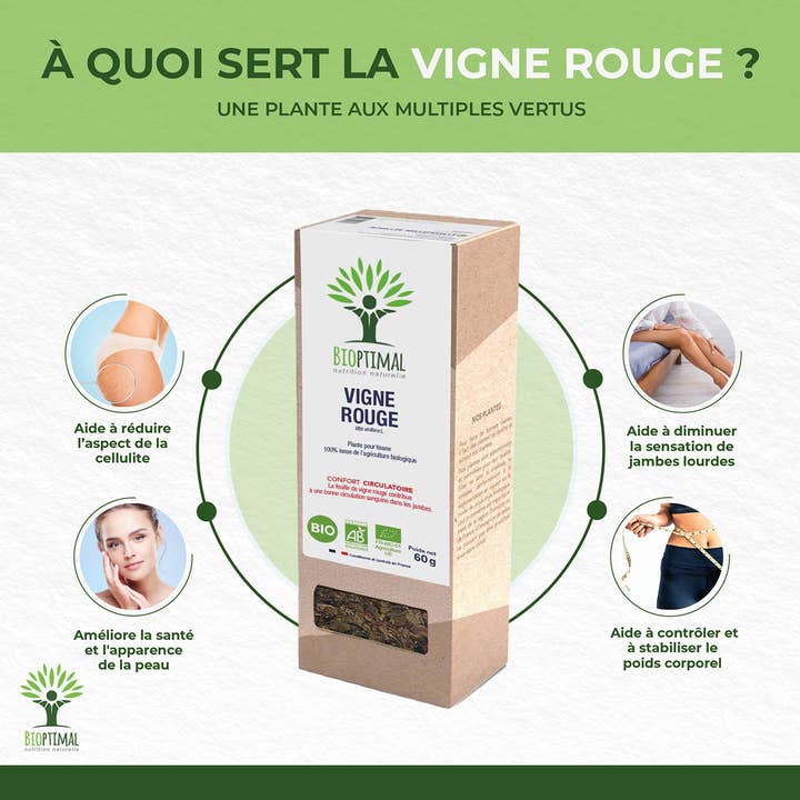 Bioptimal - Wholesale Health/Detox Tea - Organic red vine - Bioptimal1