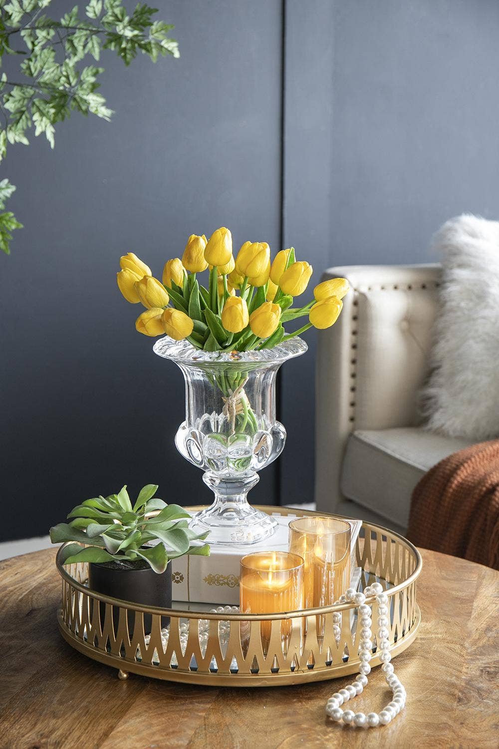 A&B Home Group Inc. - Wholesale Vase - D8x10" Omari Crystal Urn Vase - Large5