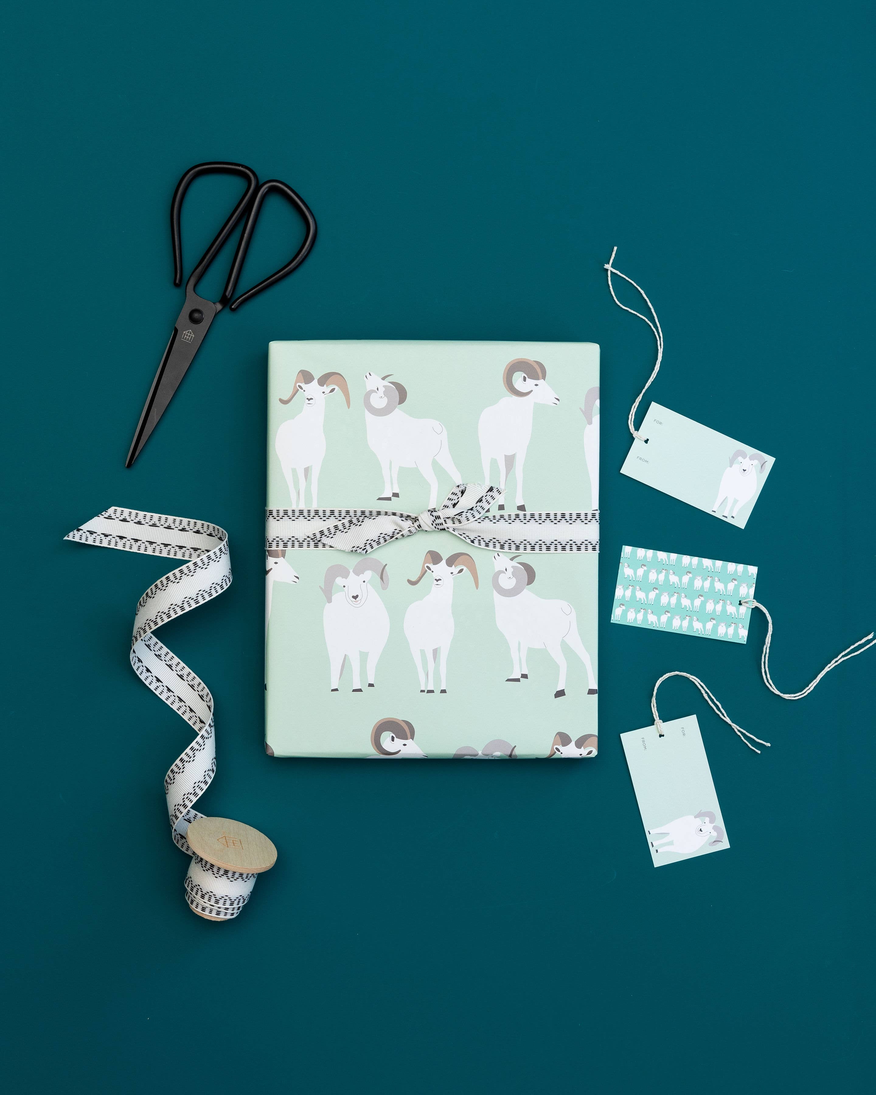 REVEL & Co. - Wholesale Inpakpapier - Dall-schapen inpakpapier vel2