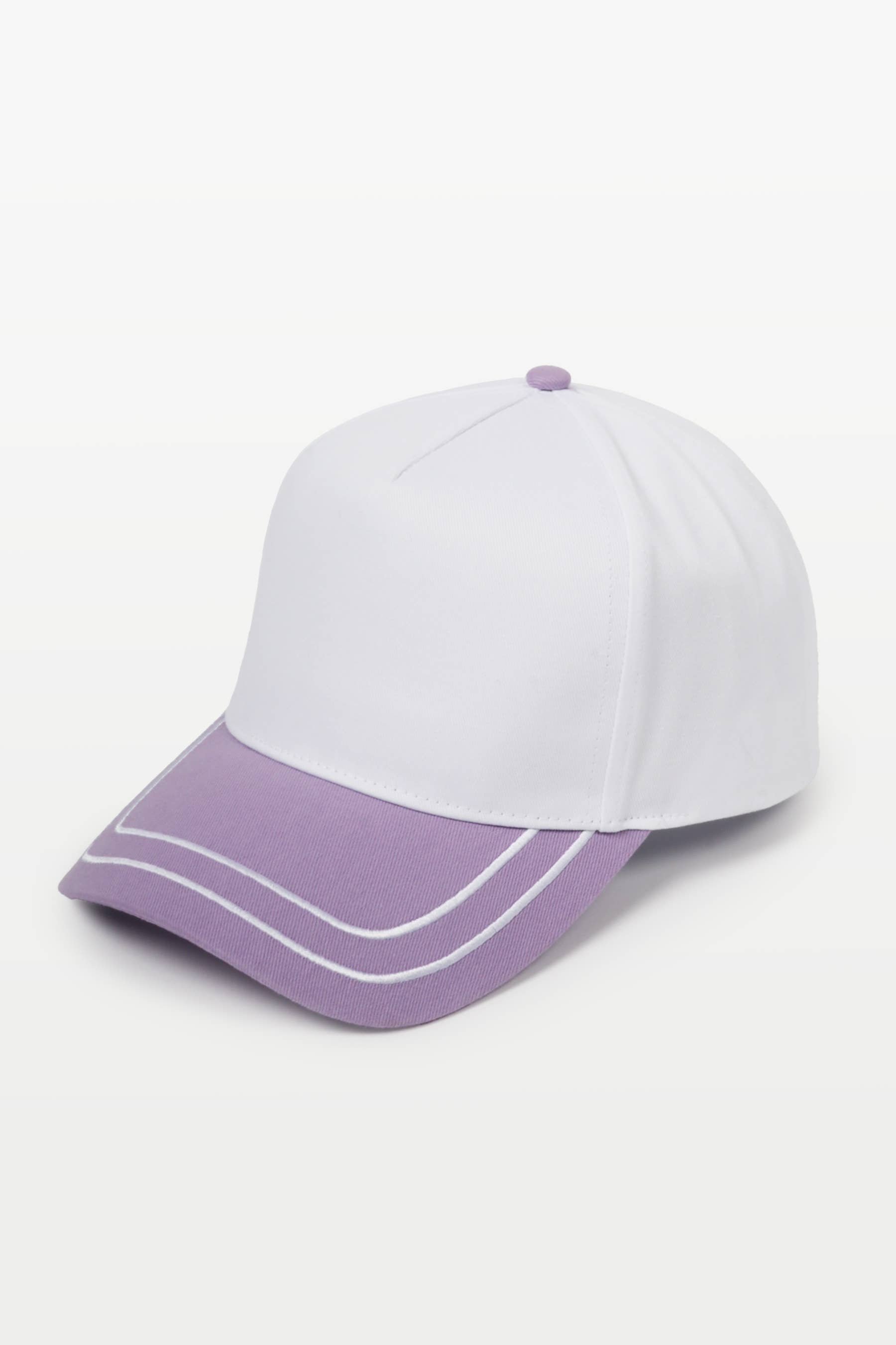 David And Young - Wholesale Baseball Cap - Unisex - Retro Stripe Brim Two Tone 5-Panel Cap7