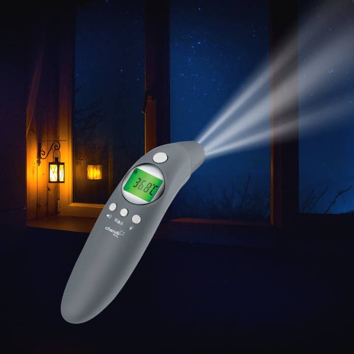 Cherub Baby - Wholesale Thermometer - Cherub Baby 4 in 1 Infrared Digital Ear And Forehead Thermometer V2 Australia - Slate7