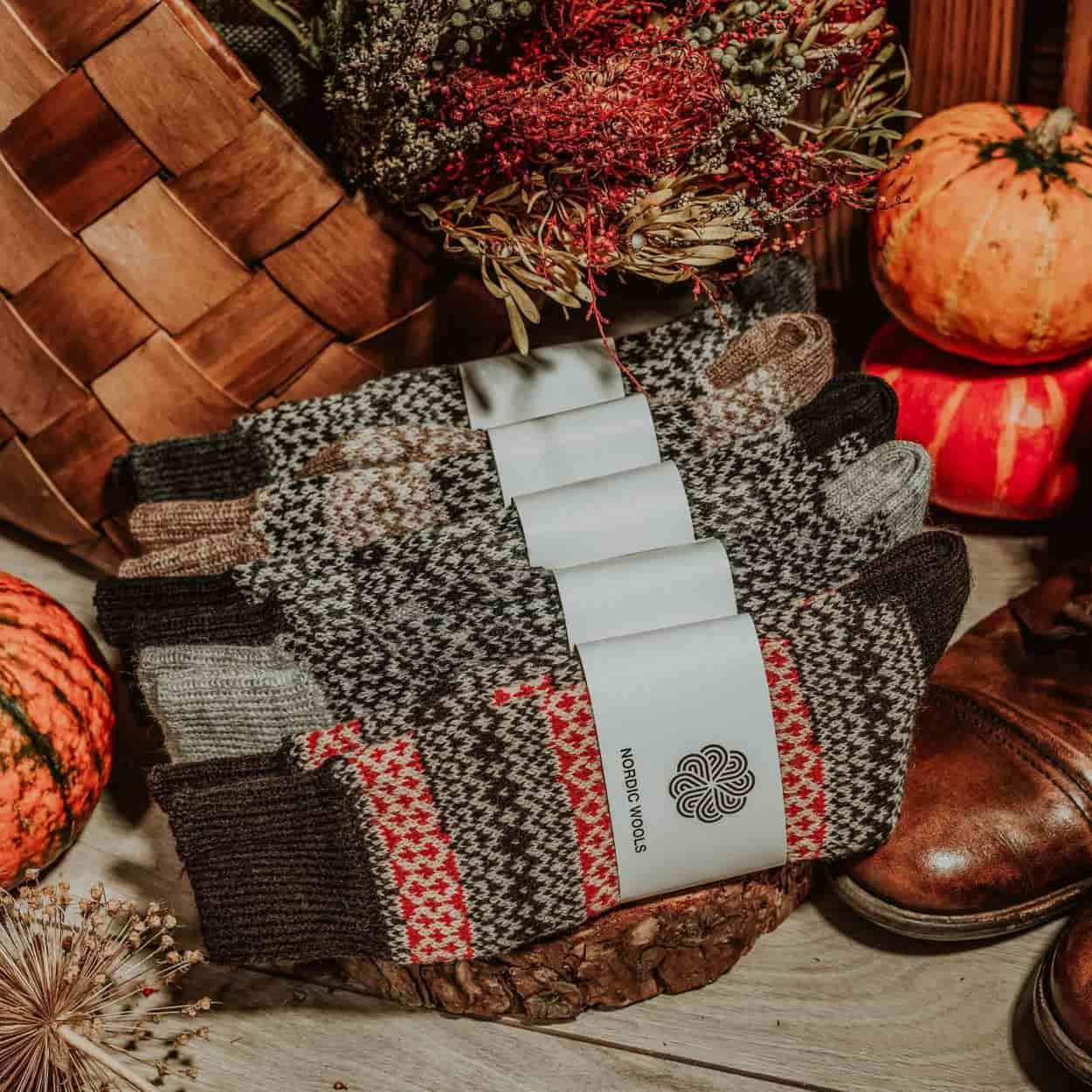 Nordic Wools - Vendita all'ingrosso Calzini - Unisex - 5 paia di calze unisex in lana merino Nordic Socks PERFORM™ Warm (Torsten)1