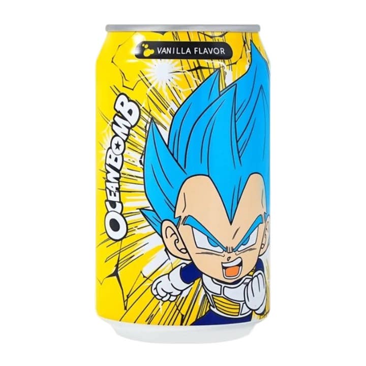 OCEAN BOMB Dragonball Vanilla Flavor Sparkling Water 330ml for wholesale by 8090 Shop