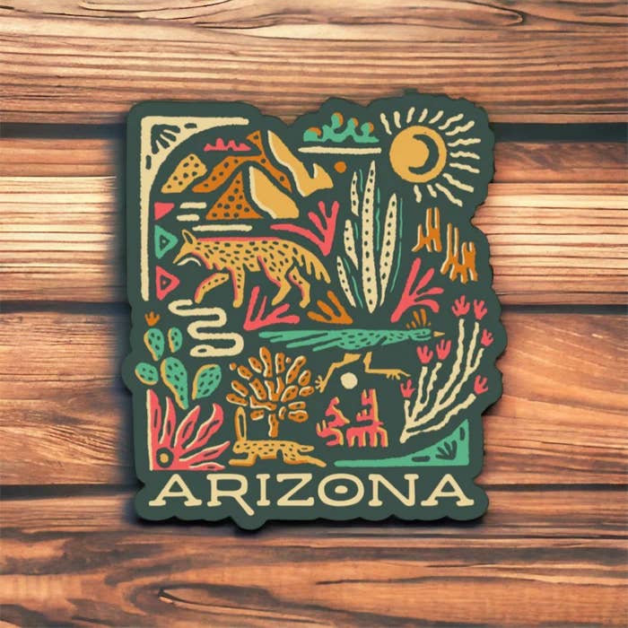 EARTHWILD - Wholesale Sticker - Arizona Nature Sticker2
