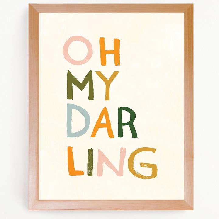 Clementine Kids - Wholesale Art Print - Oh my Darling Art Print3