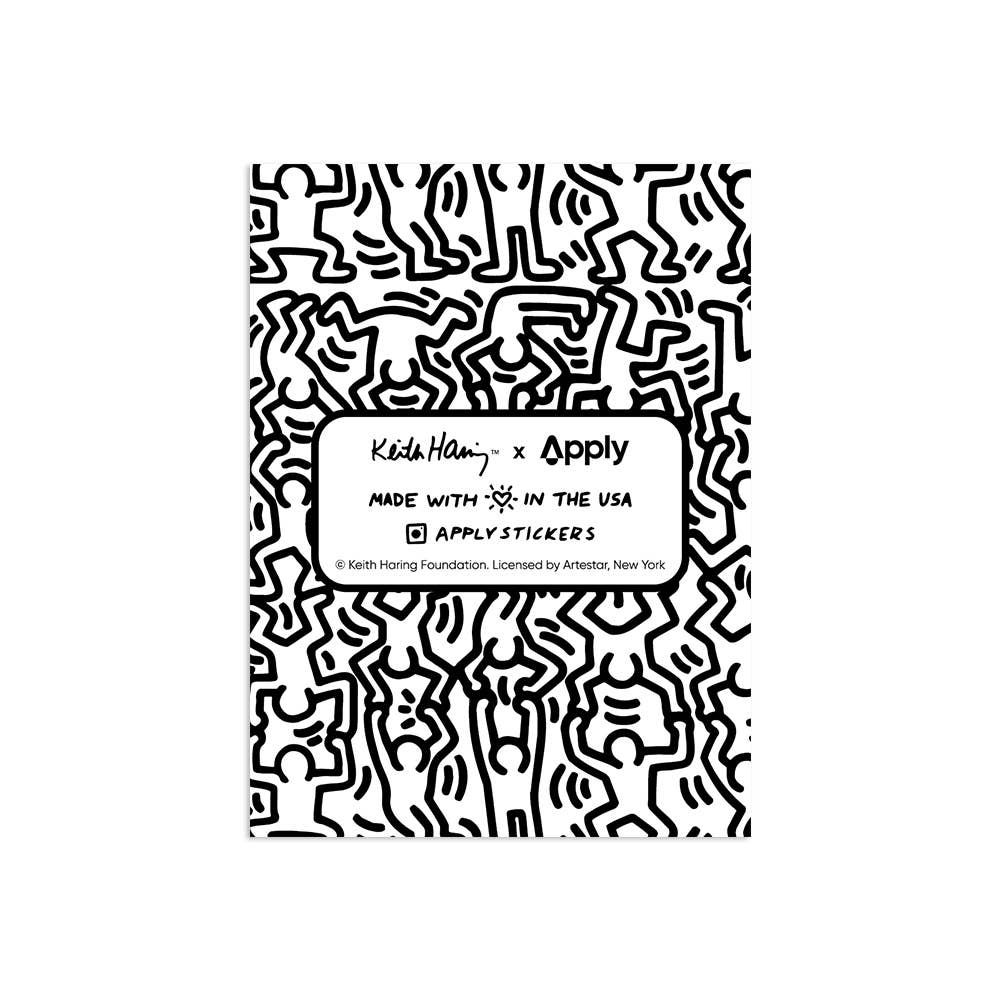 Apply Stickers - Wholesale Sticker - Statue of Liberty by Keith Haring - Die-Cut Sticker1