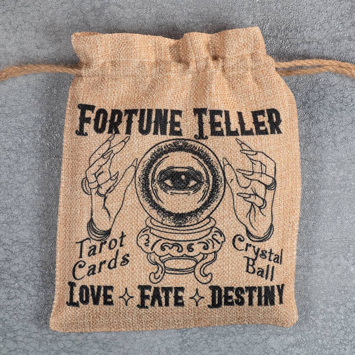 Phoenix Revolution Press - Vendita all'ingrosso Astuccio - Donna - Sacchetto grande per carte dei tarocchi Fortune Teller con borsa in cristallo e pietre preziose2