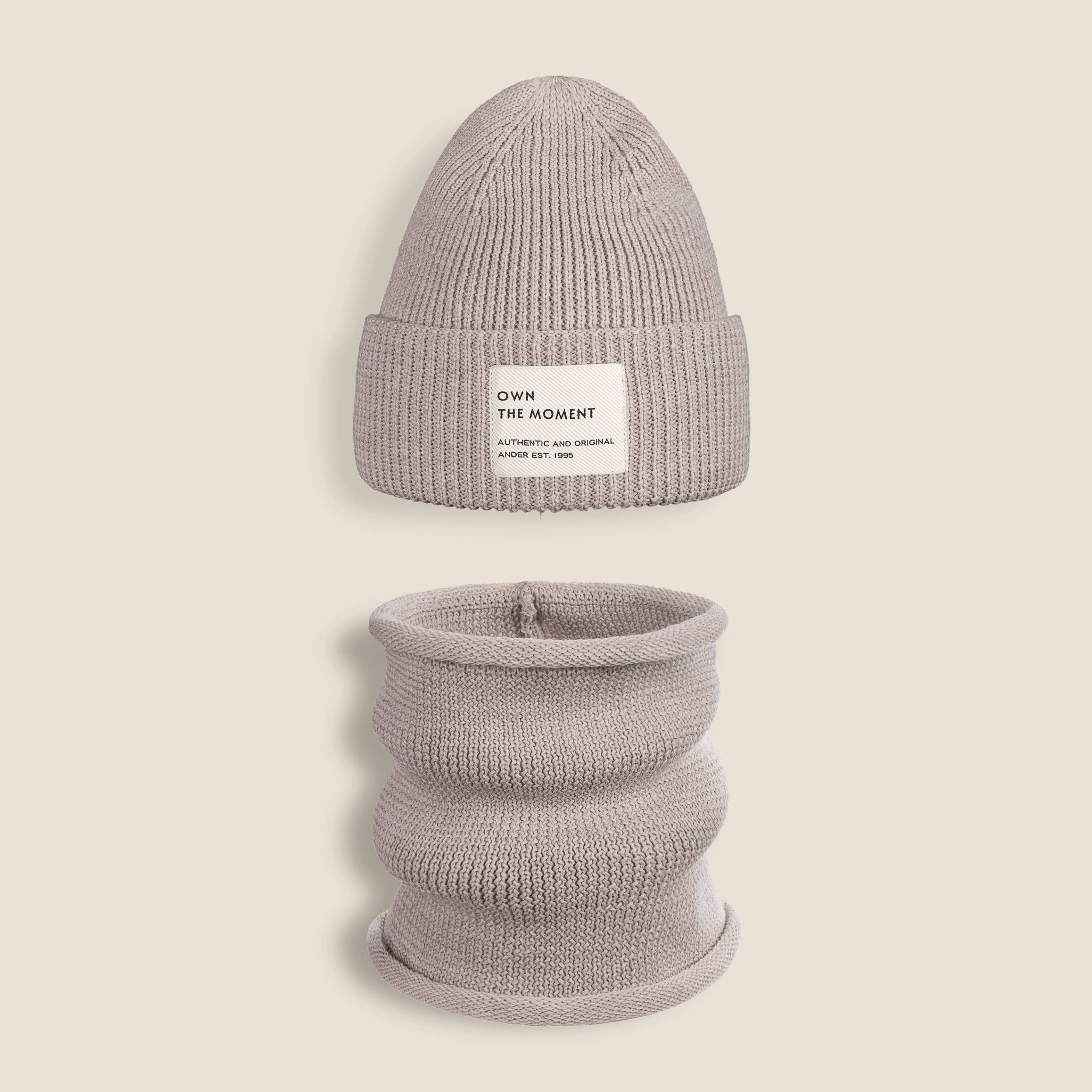 Ander - Wholesale Beanie - Women's - New Brigid 100%  Merino Wool set! Beanie + snood made in PL0