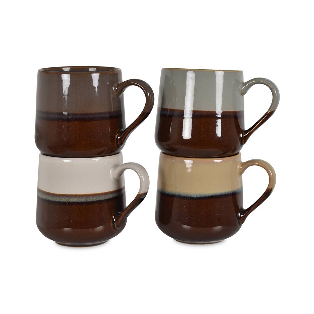 Opjet Paris - Wholesale Coffee Mug - Set of 4 Lion mugs D8.5 H9.5cm1