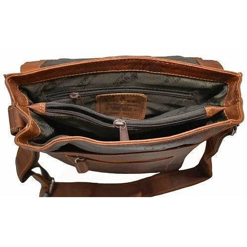 Greenwood Leather - Wholesale Shoulder Bag - Unisex - Leather Shoulder Bag Torquay - GW836