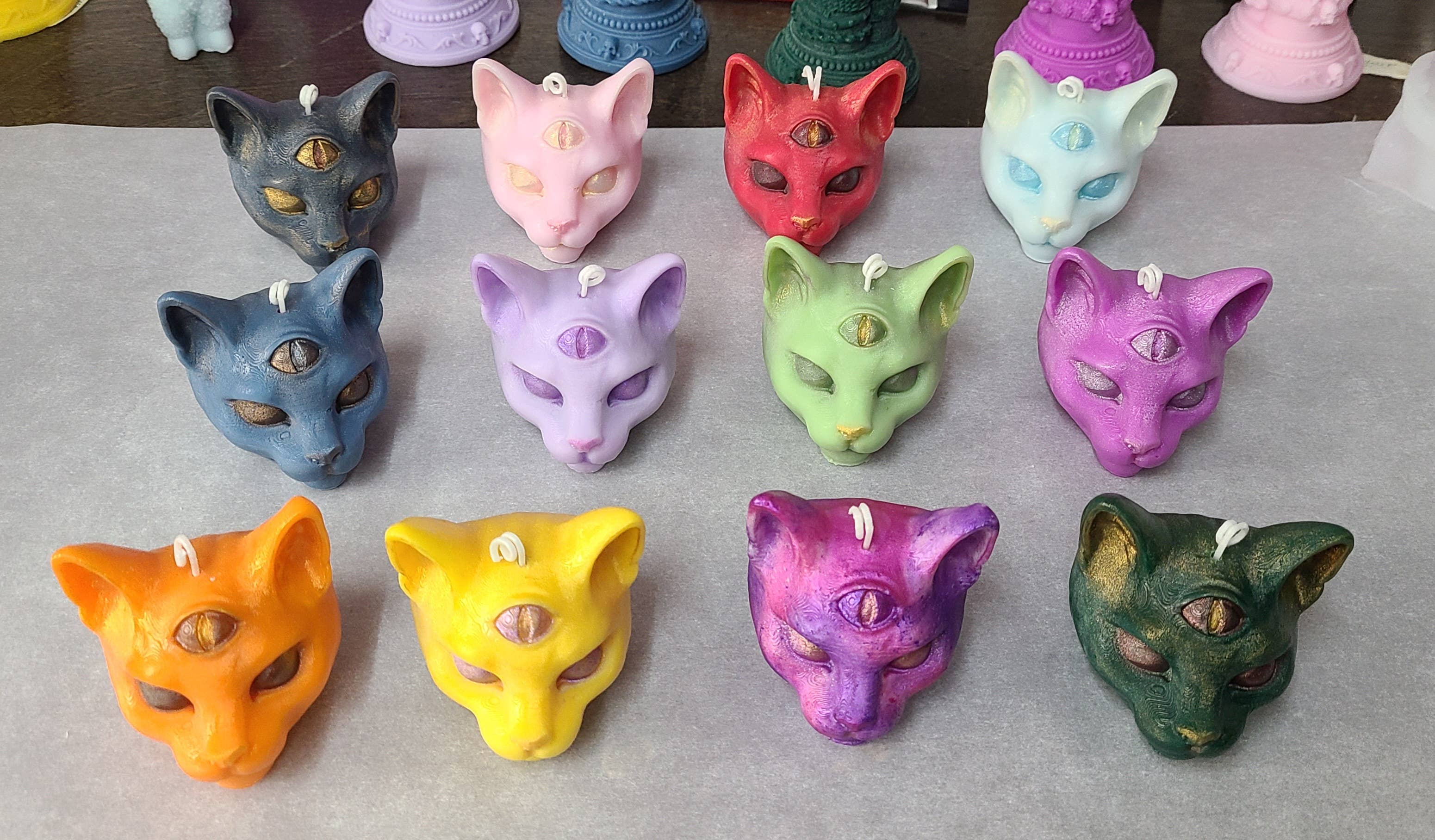 Melmade Scents - Vente Bougies originales - Bougies Chakra Chat0