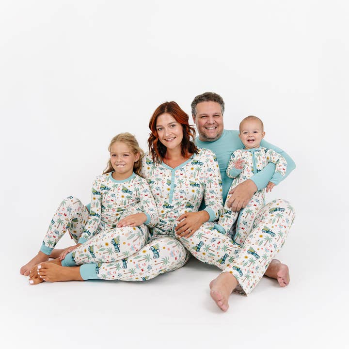 Emerson and Friends - Wholesale Sleepwear Bottom - Women's - Coastal Christmas Holiday Adult Bamboo Pajamas Women's Jogger4