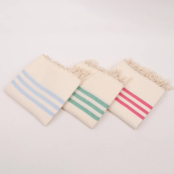 Minimalistiska randiga turkiska handdukar – Ekologiska & mjuka för wholesale av Anatolia Loom