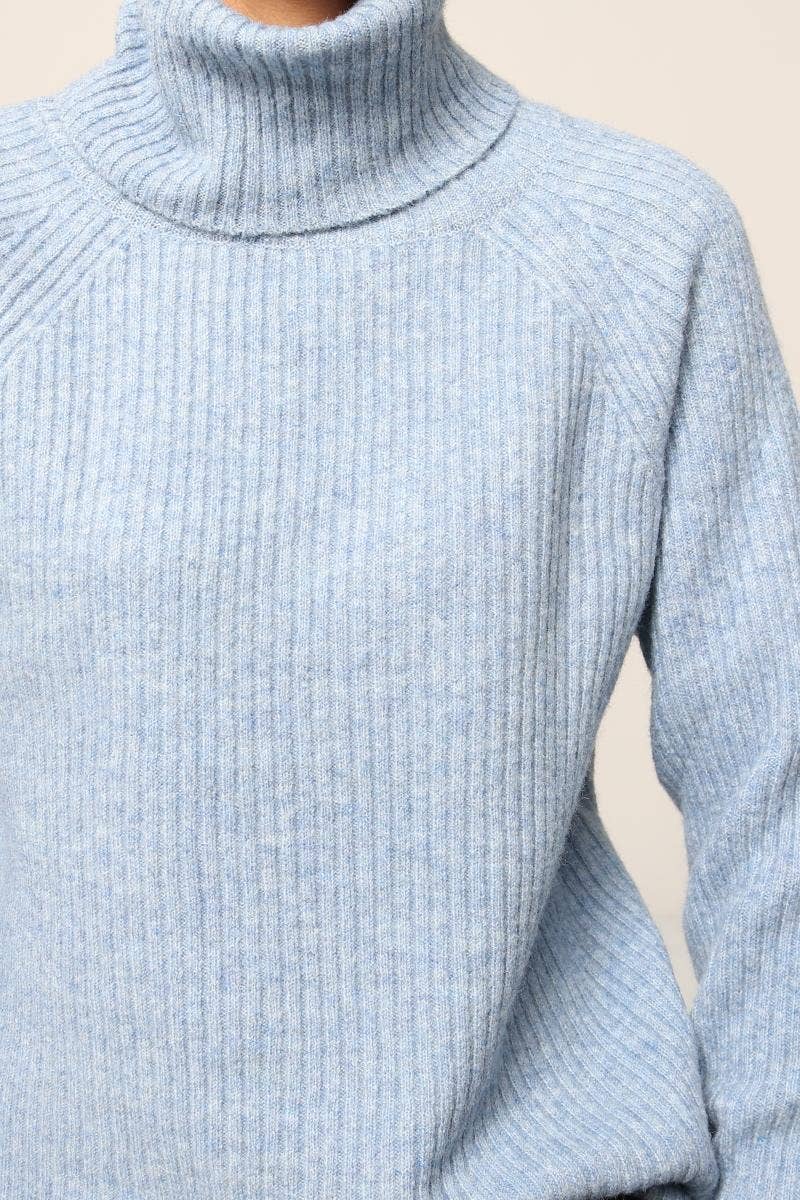 DIX-ONZE - Vente Pull en maille – femme - Pull Maille Côtelée – Col Roulé & Manches Longues47