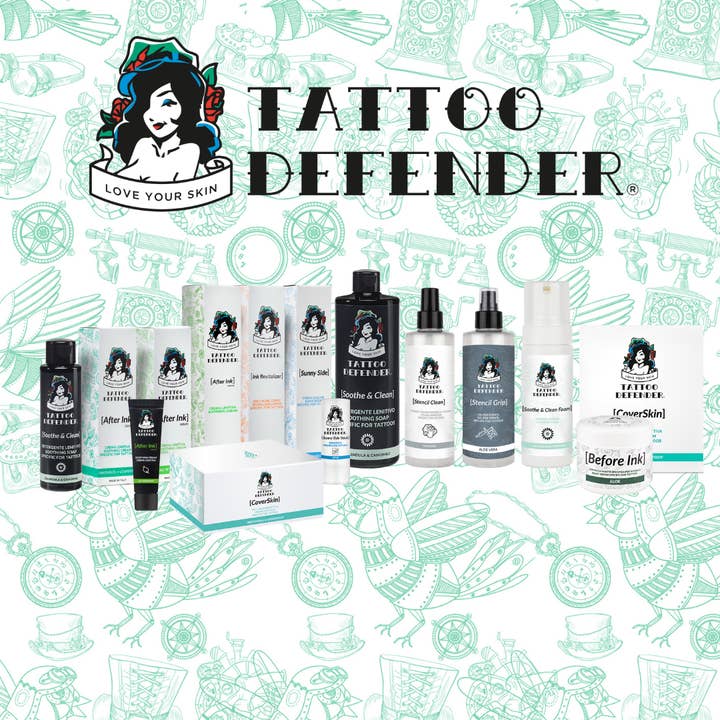 Tattoo Defender - Wholesale Tattoo Ointment/Care - Soothing Cream for Tattoo Care with Hyaluronic Acid4