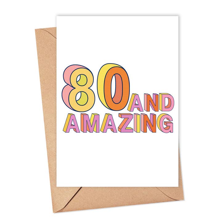 Tarjeta de cumpleaños 80 divertida Tarjetas de felicitación Tarjetas de hitos Hombres para venta al por mayor de R is for Robo