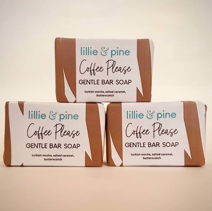 Cheers! New Year's Glitter Soap for wholesale by L I L L I E & P I N E