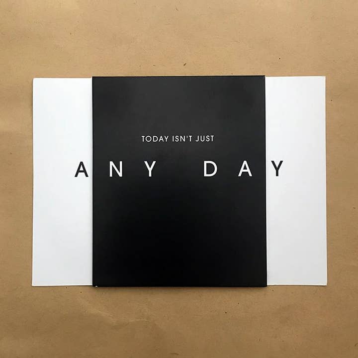 Any Day Triplet for wholesale by Just My Type Greetings