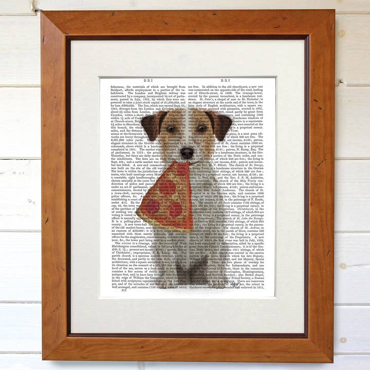 FabFunky Ltd - Venta al por mayor Ilustración - Jack Russell Pizza, impresión de libro para perros, arte de pared