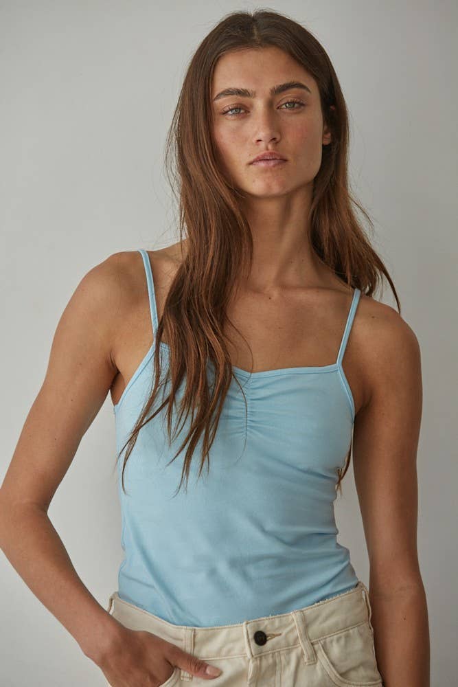 By Together - Wholesale Camisole - Women's - L8502 | Knit Cotton Spandex Jersey V-Neck Cami Top14