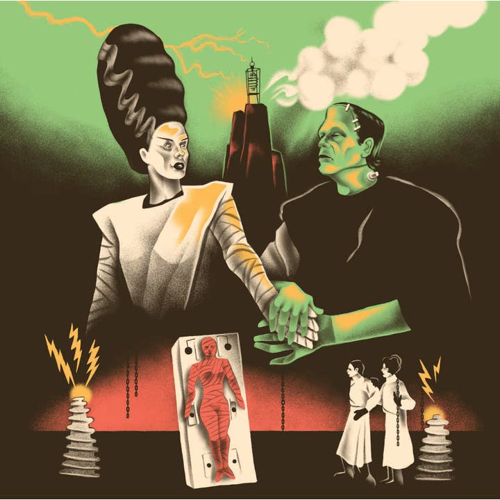 Chronicle Books - Wholesale Calendar - Classic Horror Movies 2026 Wall Calendar5