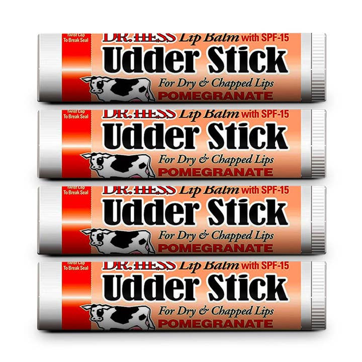 Dr. Hess Udder Stick Lippenbalsem, Granaatappel, 4 stuks voor wholesale door Dr. Hess