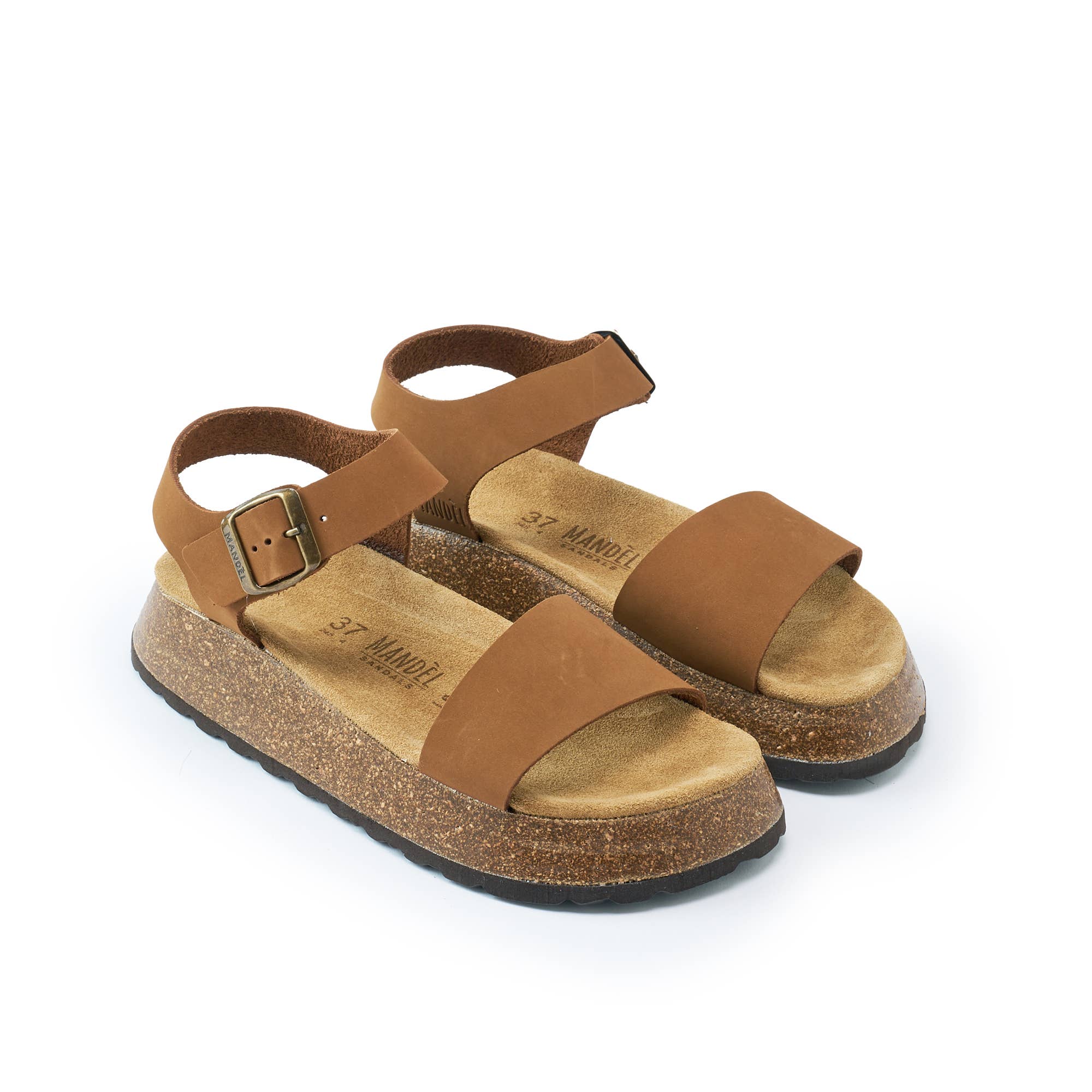 Mandél - Wholesale Sandals - Women's - Ciabatta two bands ANA gray - Art.MD02412