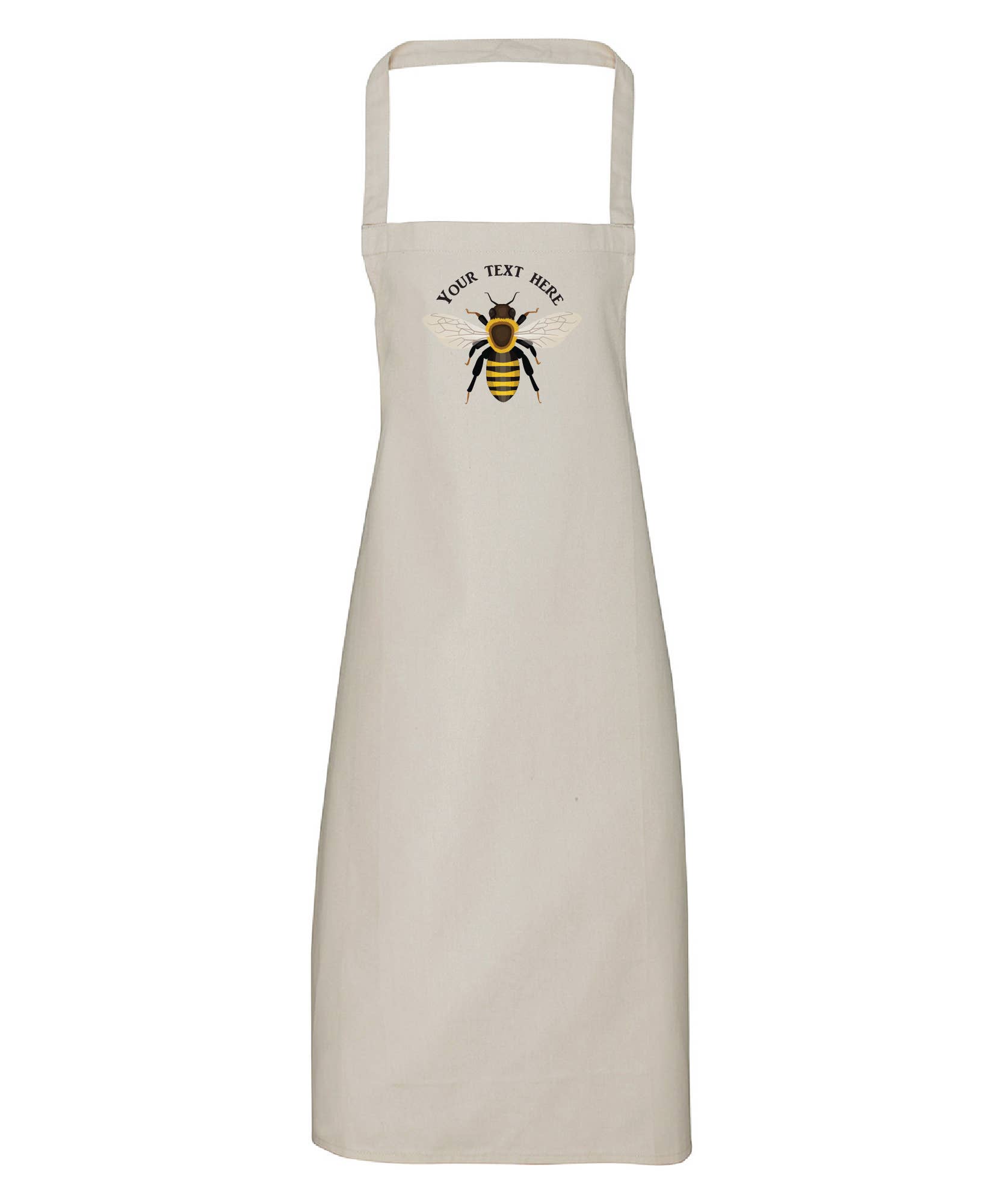 Lovetree Design - Wholesale Apron - Bee Custom Text Organic Apron0