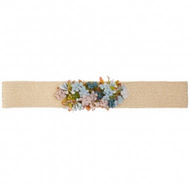 Cinturón Miriam Aguamarina para venta al por mayor de Flormoda