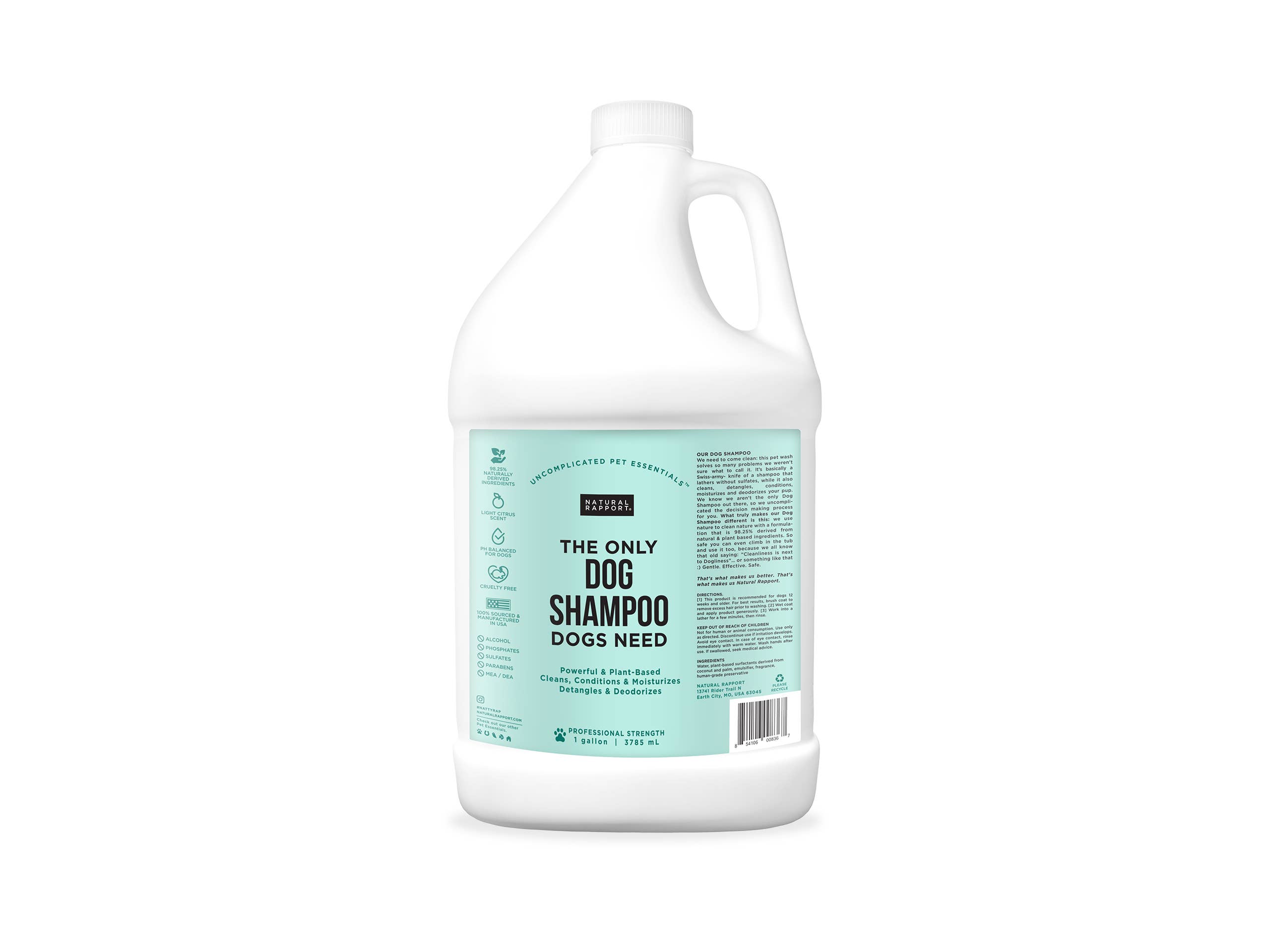 Natural Rapport - Wholesale Hondenshampoo - Hond - De enige hondenshampoo die uw hond nodig heeft6