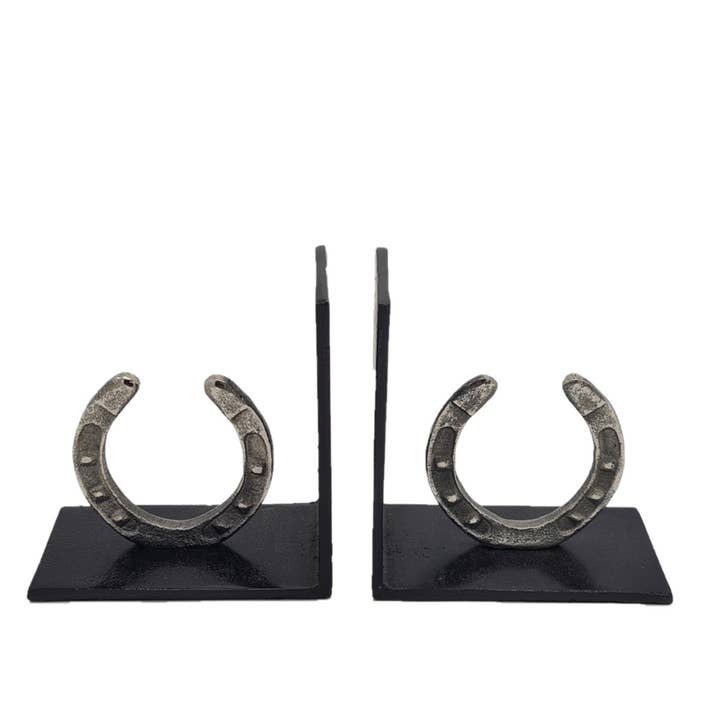 ADC Eindhoven - Wholesale Bookend - Bookends - Horse Peddle - Black Antique - Old Metal