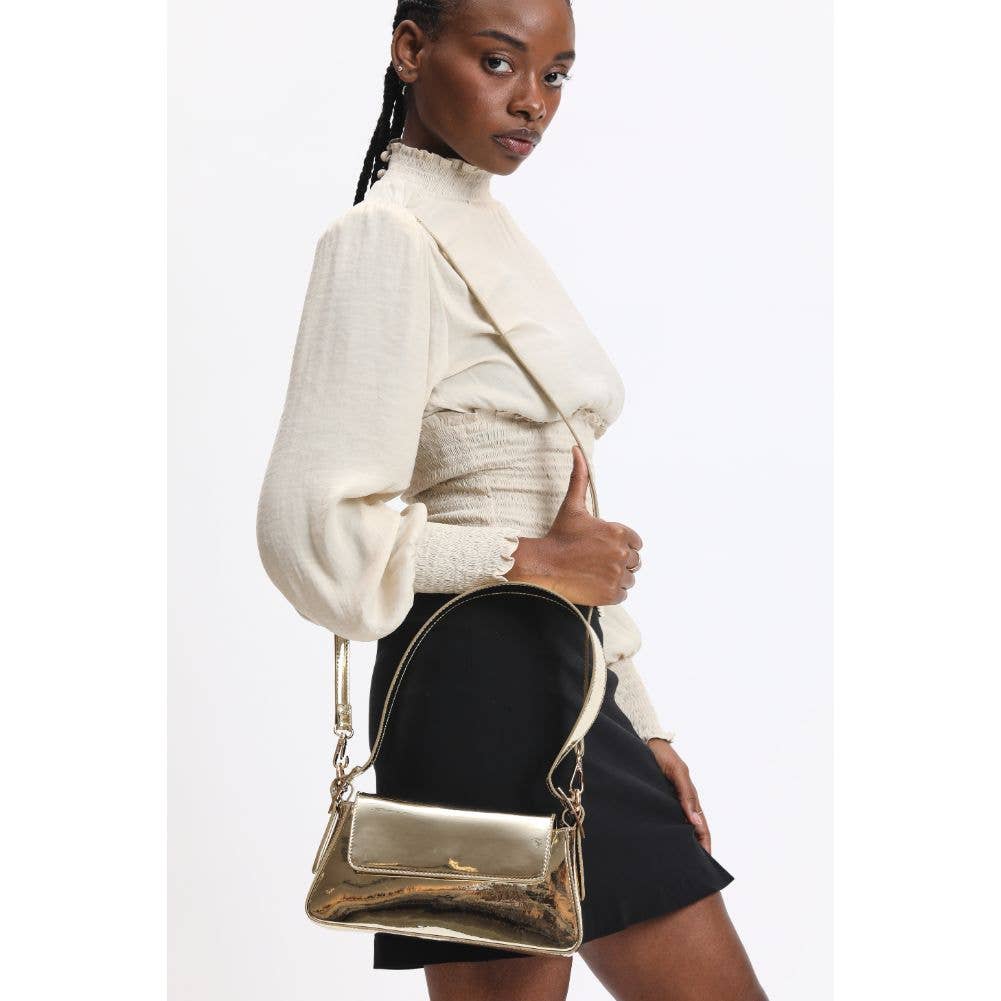 Urban Expressions - Vente Sac porté épaule – femme - Sac bandoulière métallique Donna24