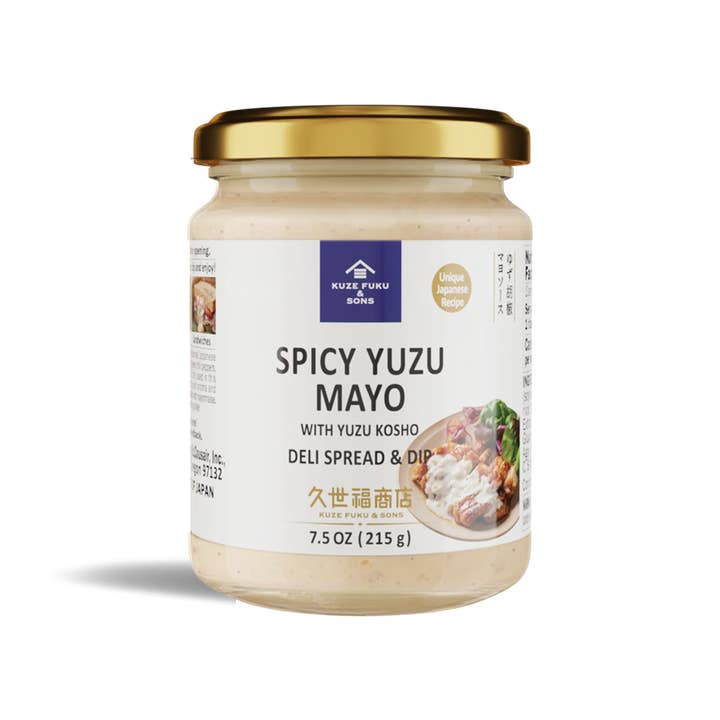 Kuze Fuku & Sons - Wholesale Dip - Spicy Yuzu Mayo with Yuzu Kosho Deli Spread & Dip 7.5 oz