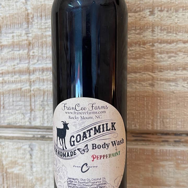 FranCee Farms - Vendita all'ingrosso Bagnoschiuma/gel doccia - Bagnoschiuma al latte di capra alla menta piperita