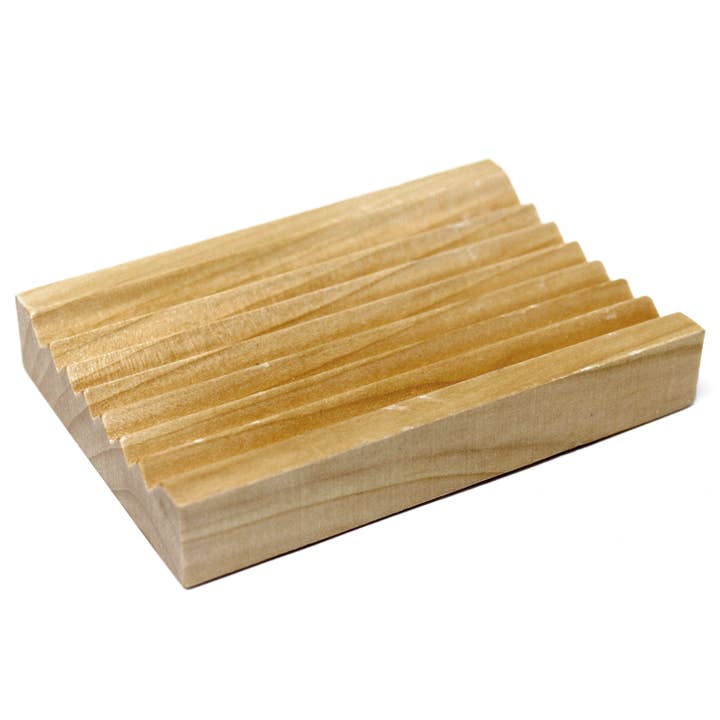 Ancient Wisdom - Vente Porte-savons de bain - Porte-savon en bois Hemu - Groovy